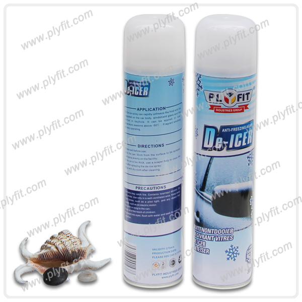 Car Care Keyhole Ice Melt Spray in Low Temperature
