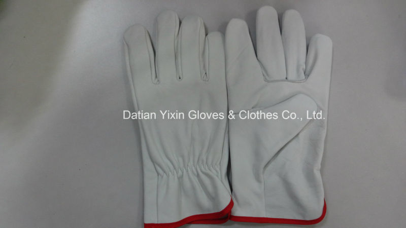 Driver Glove-Cow Leather Glove-Safety Glove-Weight Lifting Glove