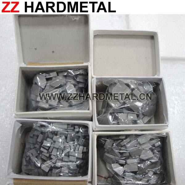 P30 K20 M20 Tungsten Caribde Brazed Insert Tips