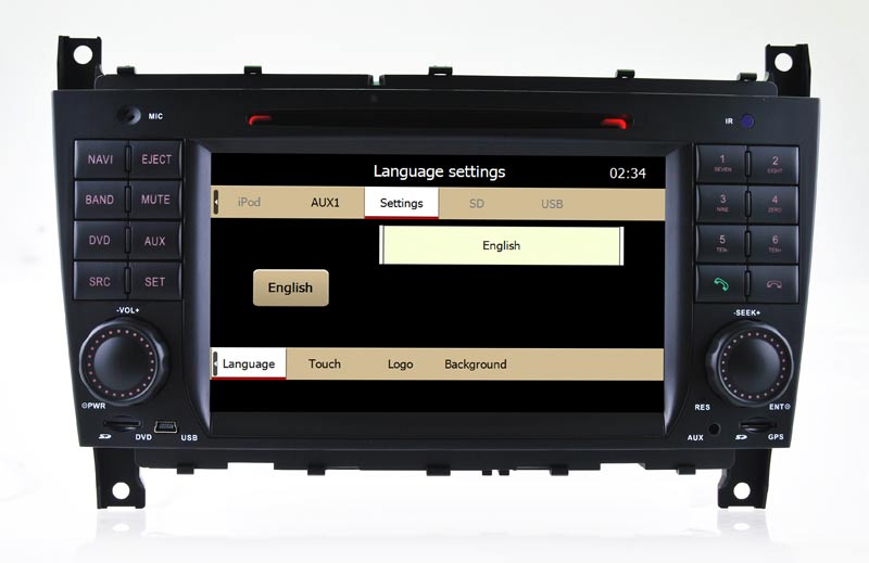 Auto GPS for Benz C-Class W203/Clc DVD Player