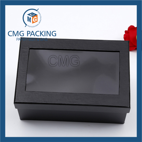 Keychain Paper Box with Clear PVC Window (CMG-AUG-017)