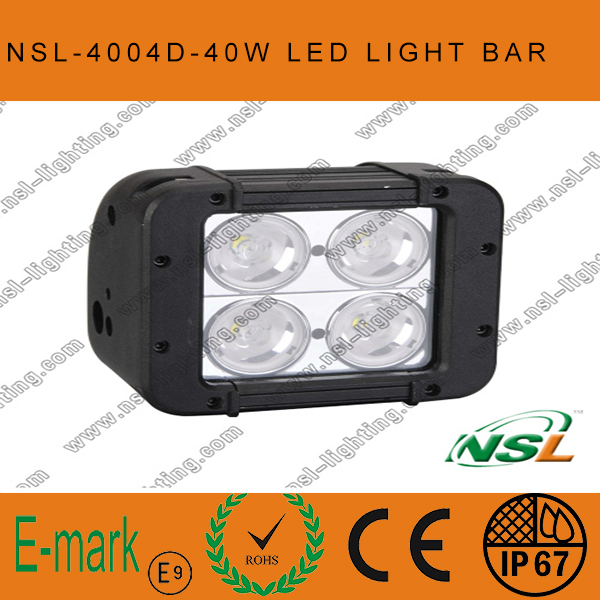 4.5 Inch 40W Factory Sale Cheap 4*4 Offroad LED Light Bars, CREE LED Light Bar