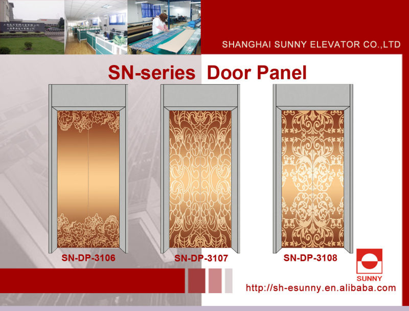 Elevator Door Panel with Chinese Style Pattern (SN-DP-322)