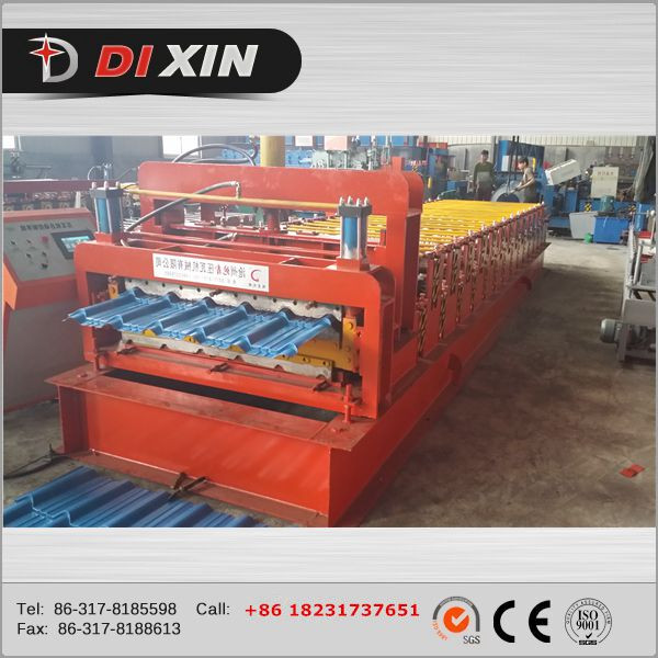 Double Deck Roof Panel Roll Forming Machine