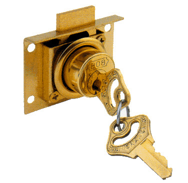 808 Drawer Lock, Furniture Lock, Brass Drawer Lock Al-808