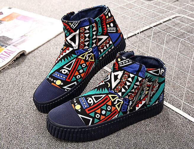 Fashion Casual Lady Canvas Shoes (W04-1)