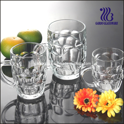 Clear Small Glass Tea Cup with Handle (GB090503N)