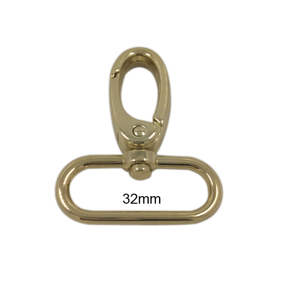 Cheap Promotional 3.2cm Swivel Metal Bag Hook