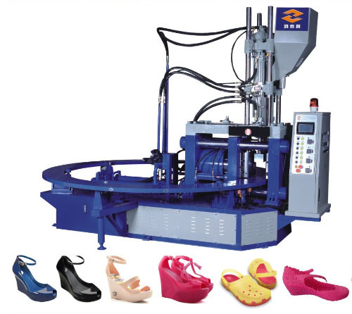 Vertical Jelly Shoes Injection Moulding Machine