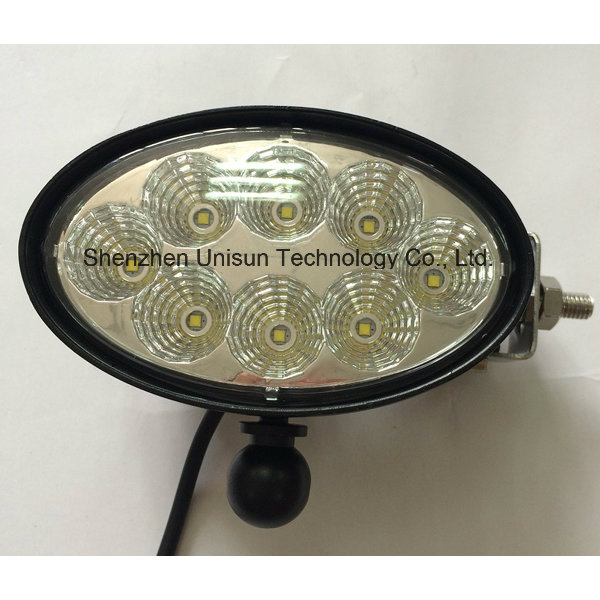 New 12V-24V 3000lm 8X5w 40W CREE LED Work Lamp