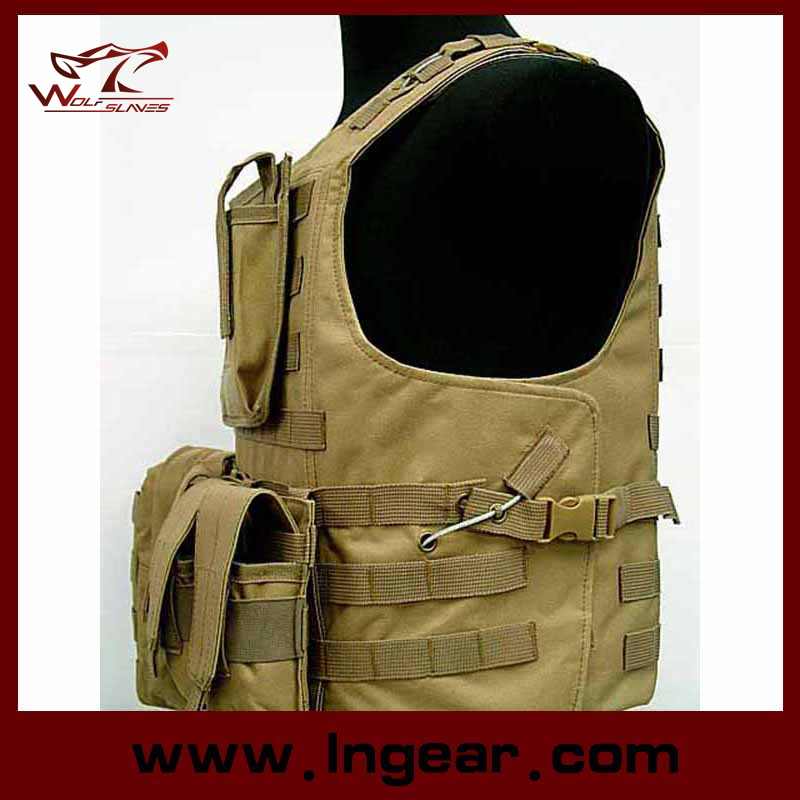 Molle Combat Vest Amphibious Tactical Safety Vest for Military