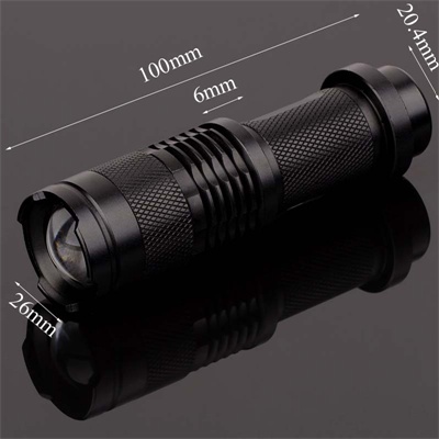 Telescopic Focusing 14500 Batt C81 Flashlight