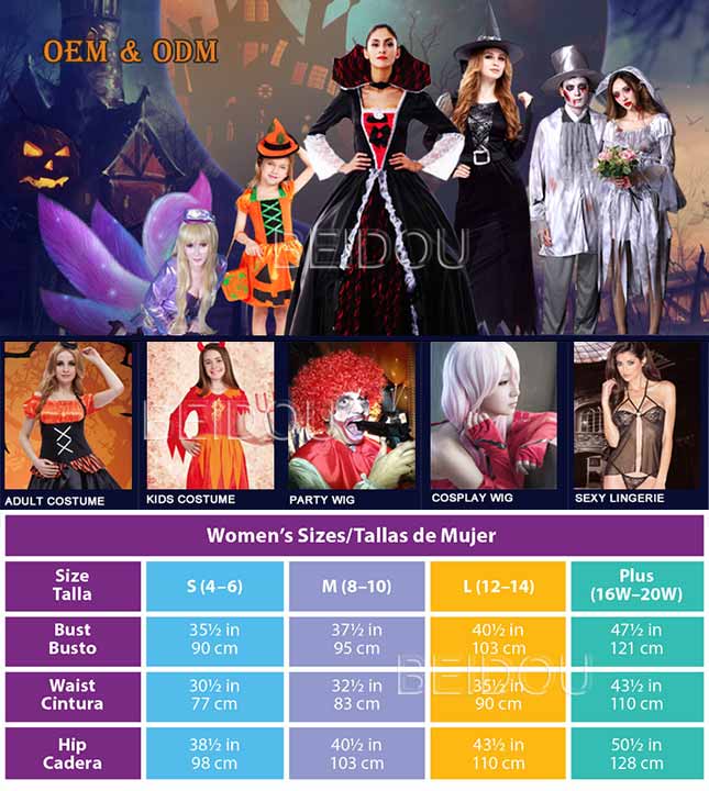 Directfactory Kids Adult Women Sexy Halloween Costume Party Fancy Dress