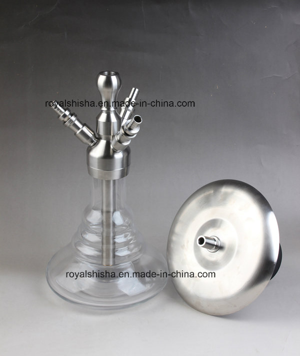 High End Stainless Steel Smoking Water Pipe Hookah Shisha