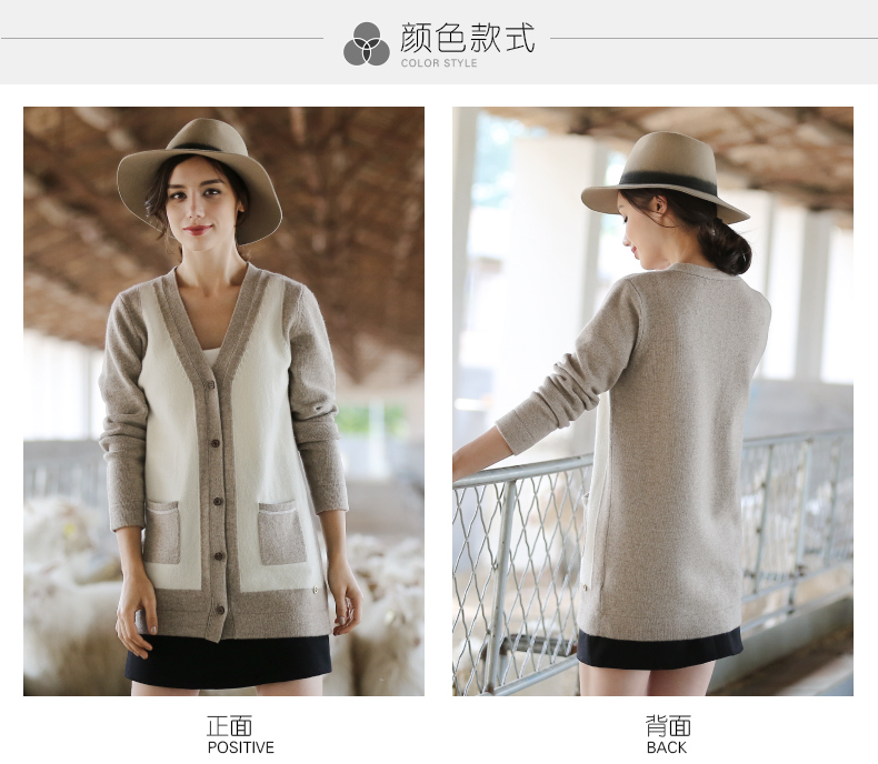 2017 New Style Women's Cashmere Cardigan Clothing