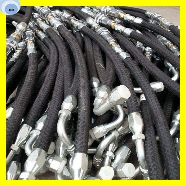 High Pressure Auto Oil Hose Texile Covered Hose SAE R5 Hose