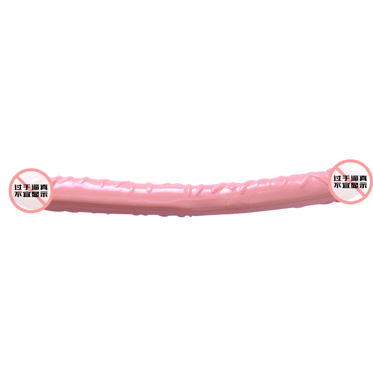 Two-Way Penis Silicone Dildo Sex Toy for Women (XB026)