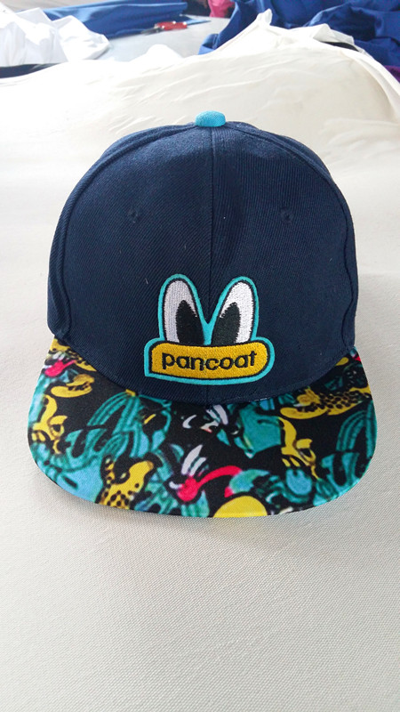 Cartoon Hat Sport Cap Hip-Hop Cap City Fashion Hat Popular Cartoon Embroidered Cap