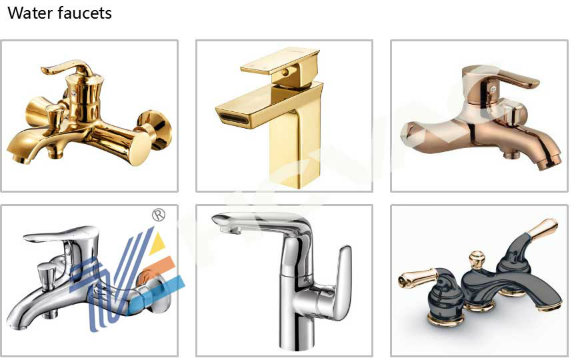 Brass Faucet PVD Coating Machine Santiary Arc Ion Coating Machine