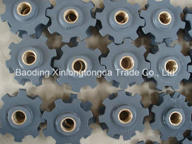 Sand Casting Steel Transmission Gear with Grey Color