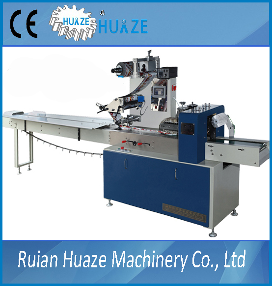 Flow Wrapping Machine for Paper Plate, Automatic Flow Packaging Machine