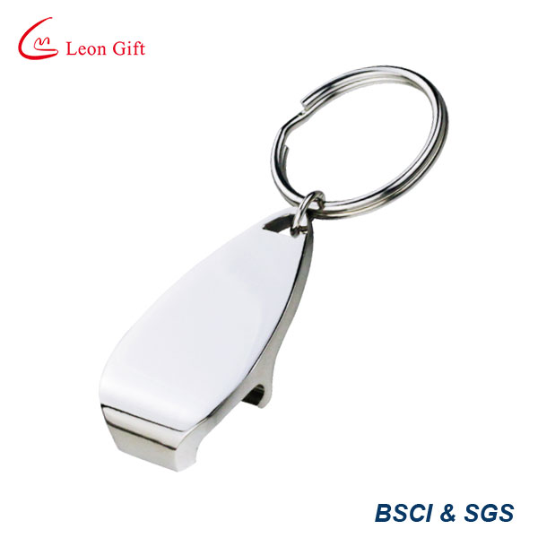 Zinc Alloy Bottle Opener Keychain