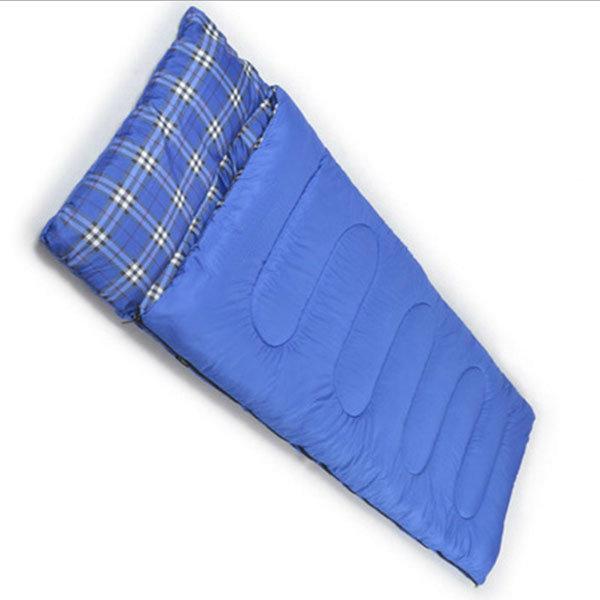 -5 Degrees Thickening Spliceable Double Hollow Cotton Sleeping Bag