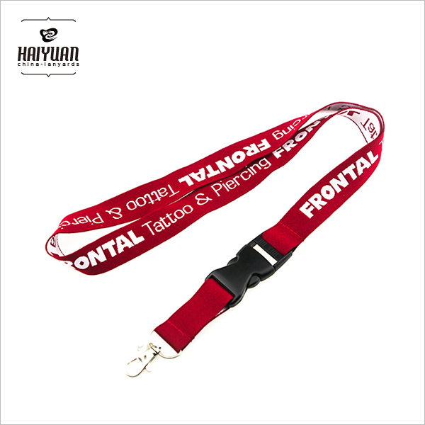 OEM Factory Cheap Jacquard Fabric Woven Lanyard