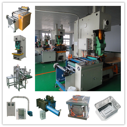 Automic Aluminium Foil Container Making Machine