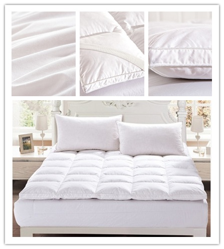 China Alternative Down Feather Mattress Pad