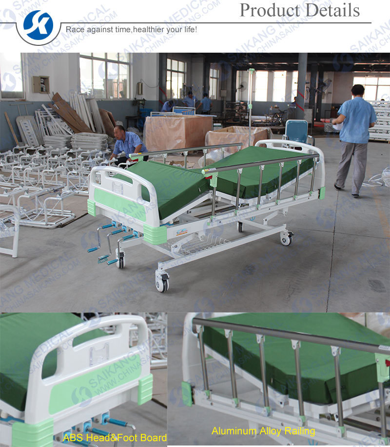 Hospital Manual Bed Occupational Therapy Equipment (CE/FDA)