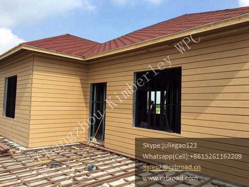 Easy Install Decking Anti-UV High Workable Plank WPC Composite Wall Cladding