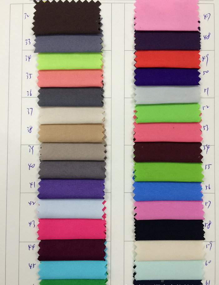 100% Cotton Plain Weave Shirt Fabric