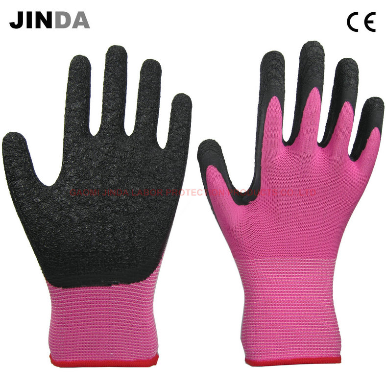 Nylon Shell Latex Coated Working Gloves (LS216)