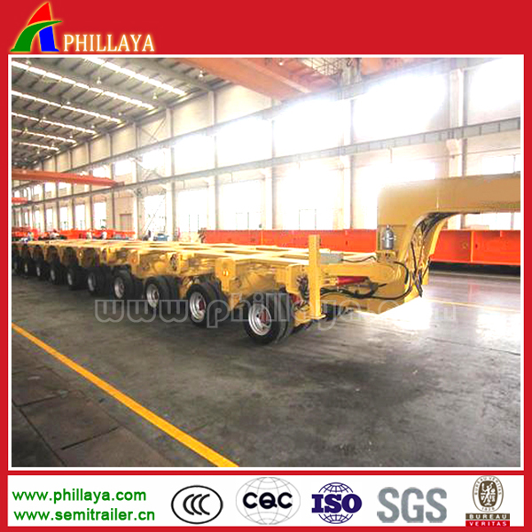 Heavy Duty Hydraulic Modular Semi Trailer/Heavy Duty Equipment Trailer