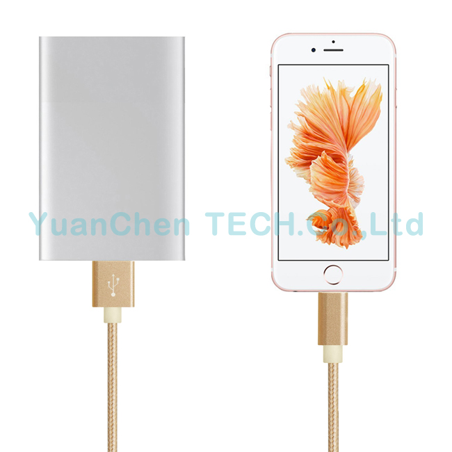 Fast Charging USB Data Cable for iPhone 6 6s Plus iPad