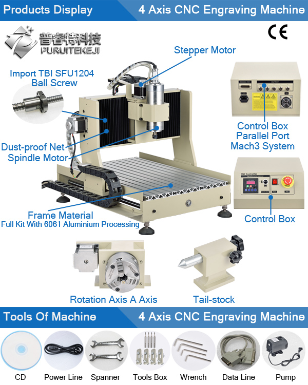 Woodworking Machinery CNC Wood Router with Ce Approval