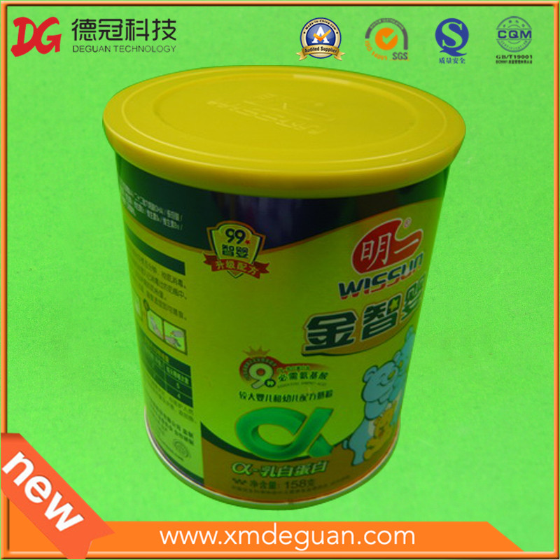 Food Grade Plastic Can Lid for Powder Can Acceptable Customized