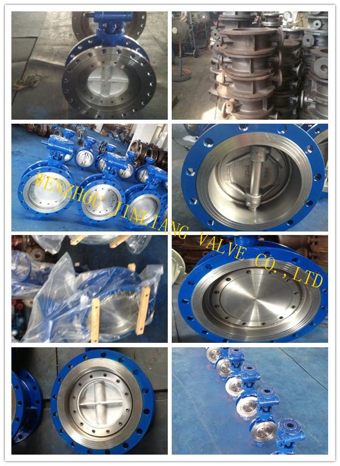 Cast Iron Wafer Type Butterfly Valve with Handle Operate D71f-150lb