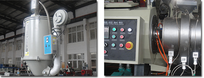 PE Water Energy Supply Pipe Extrusion Machine