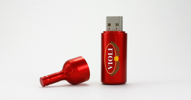 Metal Beer Bottle Shaped USB Drives/Custom USB Stick (EM050)