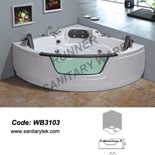 Whirlpool Jacuzzi Massage Bathtub (WB3103)