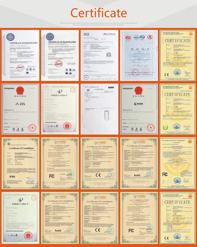 33 Zones Walk Through Metal Detector