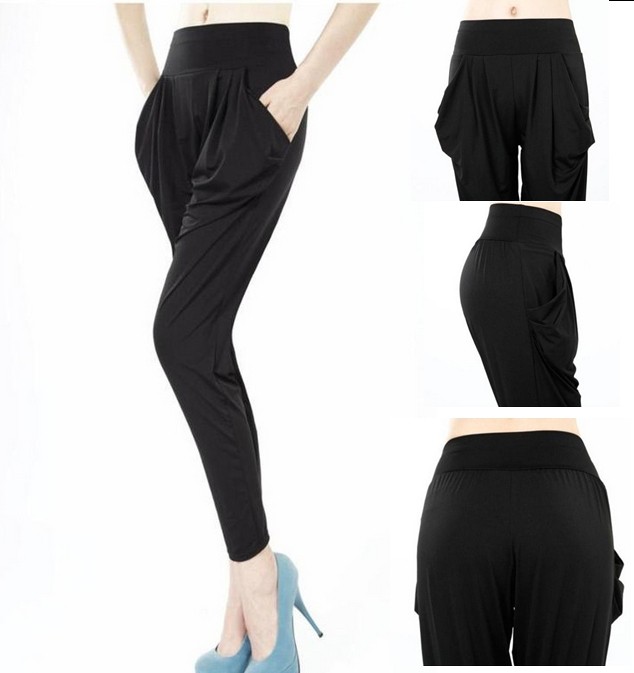 Fashion Women High Waist Colorful Harem Pants Sr8228