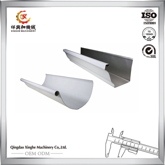 China Manufacturer Roller Coating Aluminum Coil Rain Gutter Aluminum Gutter