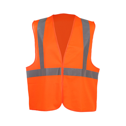 100% Polyester Tricot Reflective Vest with En ISO 20471