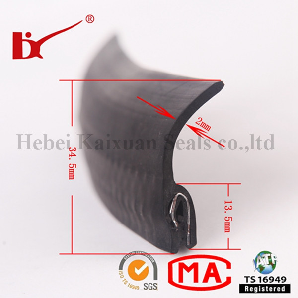 Good Quality Car Parts Extruded Rubber Strips for Door