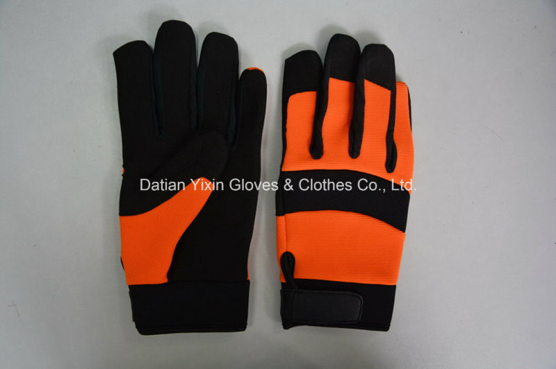 Mechanic Glove-Hand Glove-Cheap Glove-Work Glove-Leather Glove