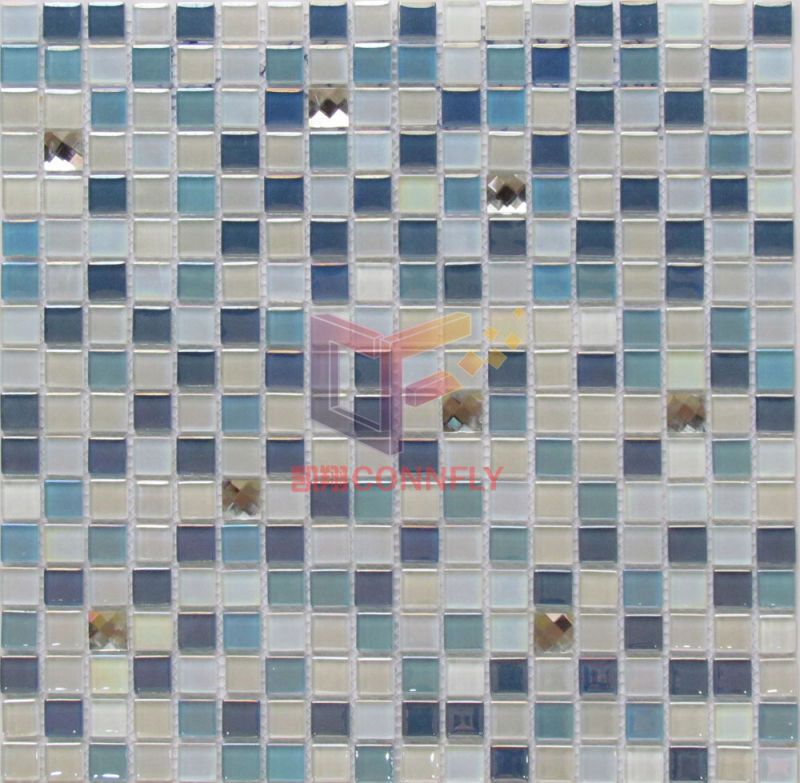 15*15*4mm Wall Decoration Glass Mosaic (CFC297)