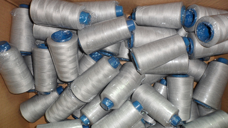 Ab205 Conductive Wholesale Polyester Sewing Thread Yarn